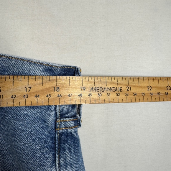 Levi's Jeams Mens Size 38 L34 501 Red Tab Button Fly 5 Pocket Straight Leg - Picture 5 of 10